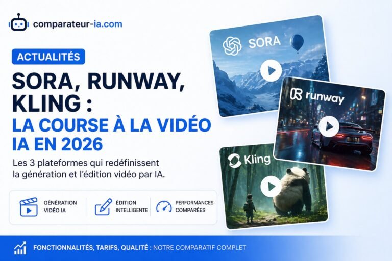 Sora vs Runway vs Kling: el gran duelo de video IA en 2026