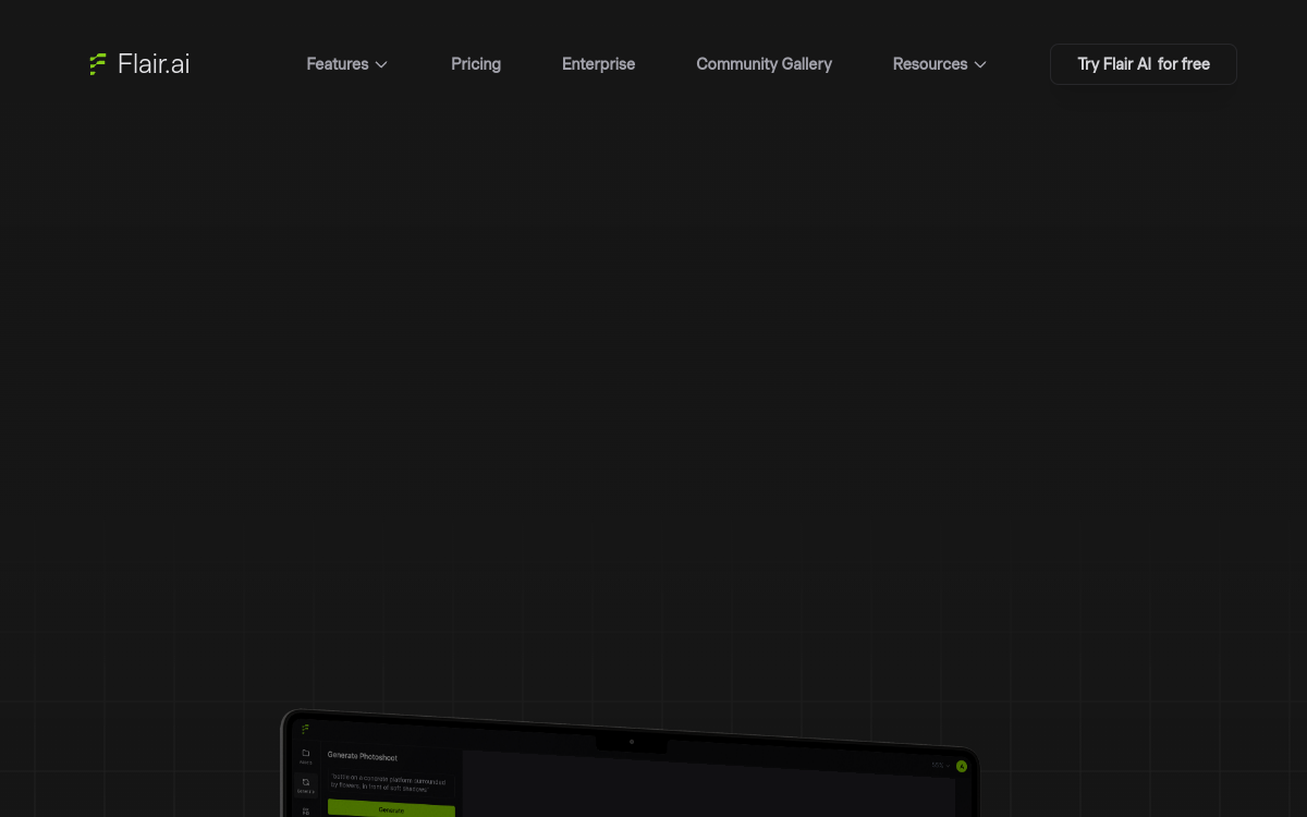 Captura de pantalla de Flair AI
