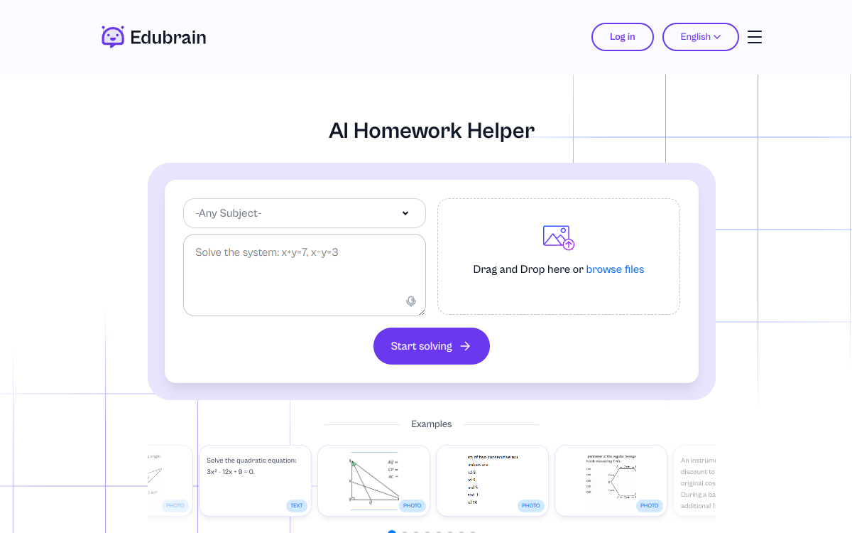 Captura de pantalla de EduBrain AI