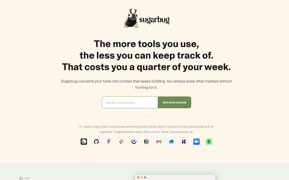 Captura de pantalla de Sugarbug