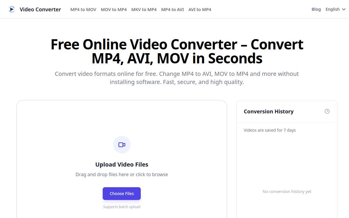 Captura de pantalla de Video Converter