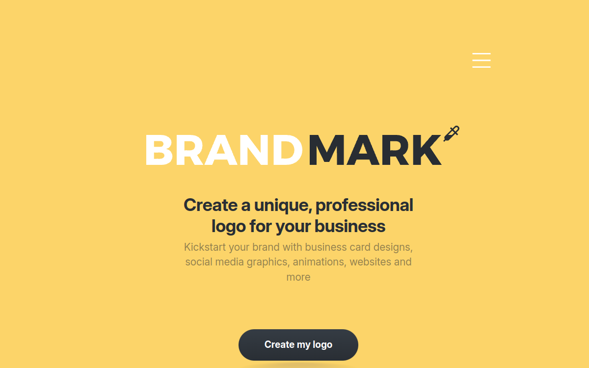 Captura de pantalla de Brandmark