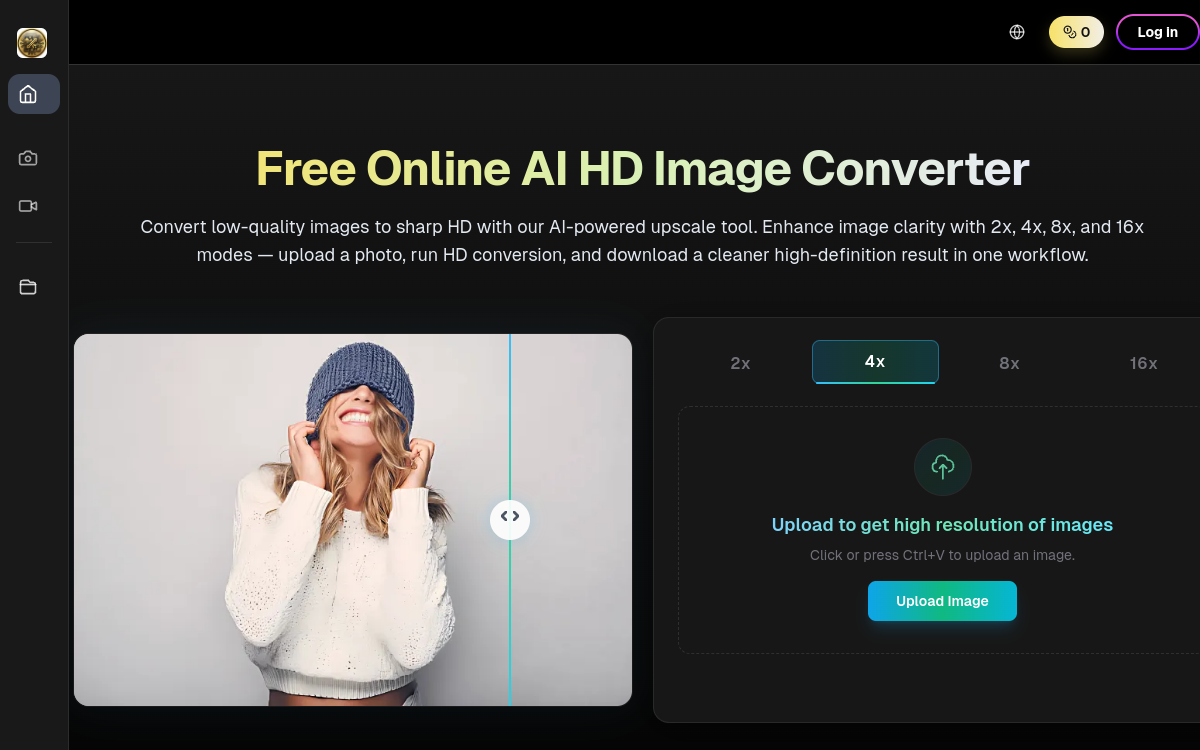 Captura de pantalla de HD Image Converter
