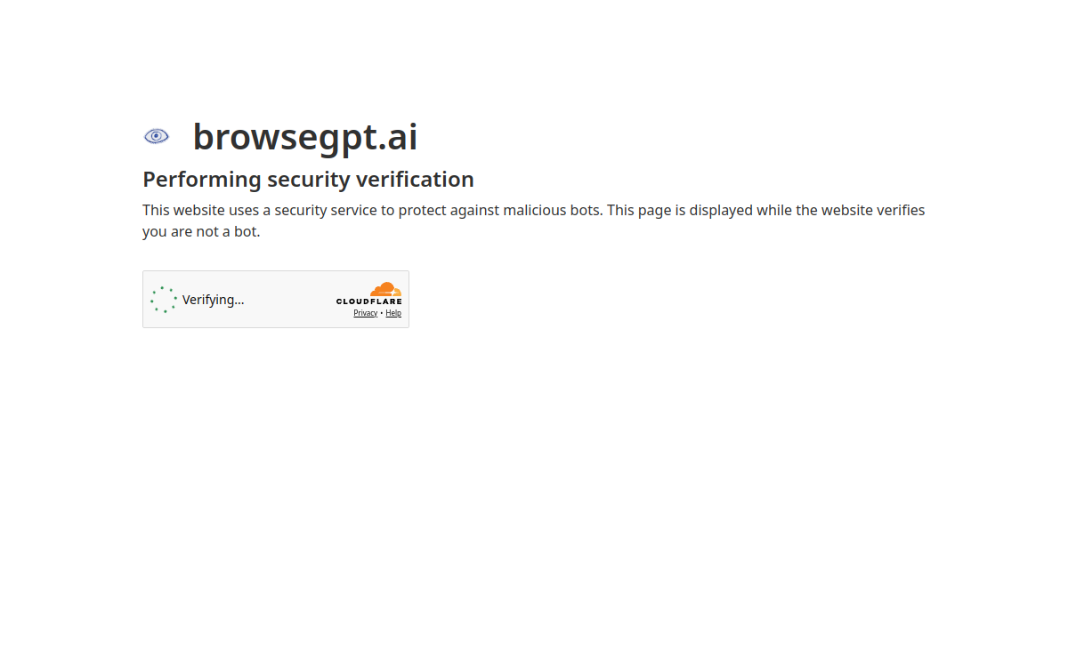 Captura de pantalla de BrowseGPT