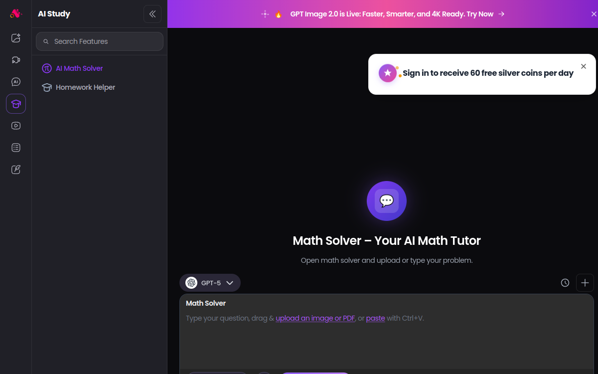 Captura de pantalla de Arting AI Math Solver