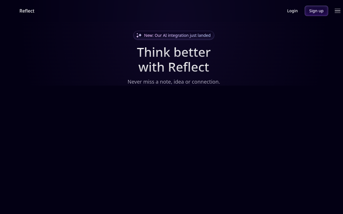 Captura de pantalla de Reflect