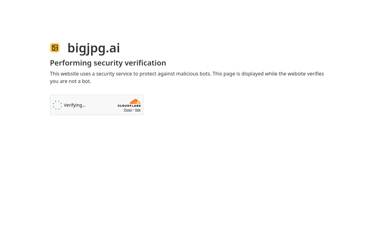Captura de pantalla de Bigjpg