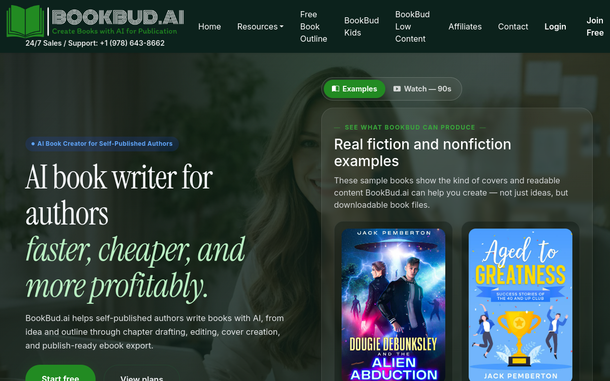 Captura de pantalla de BookBud.ai
