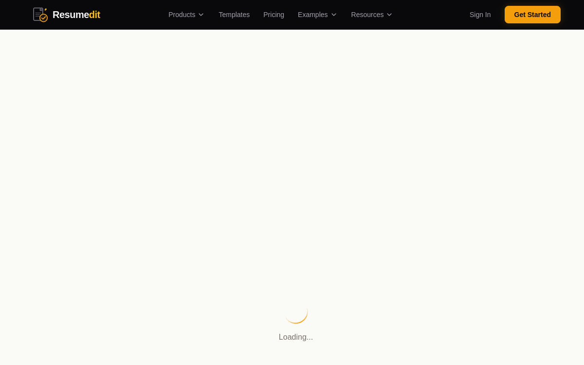 Captura de pantalla de ResumEdit