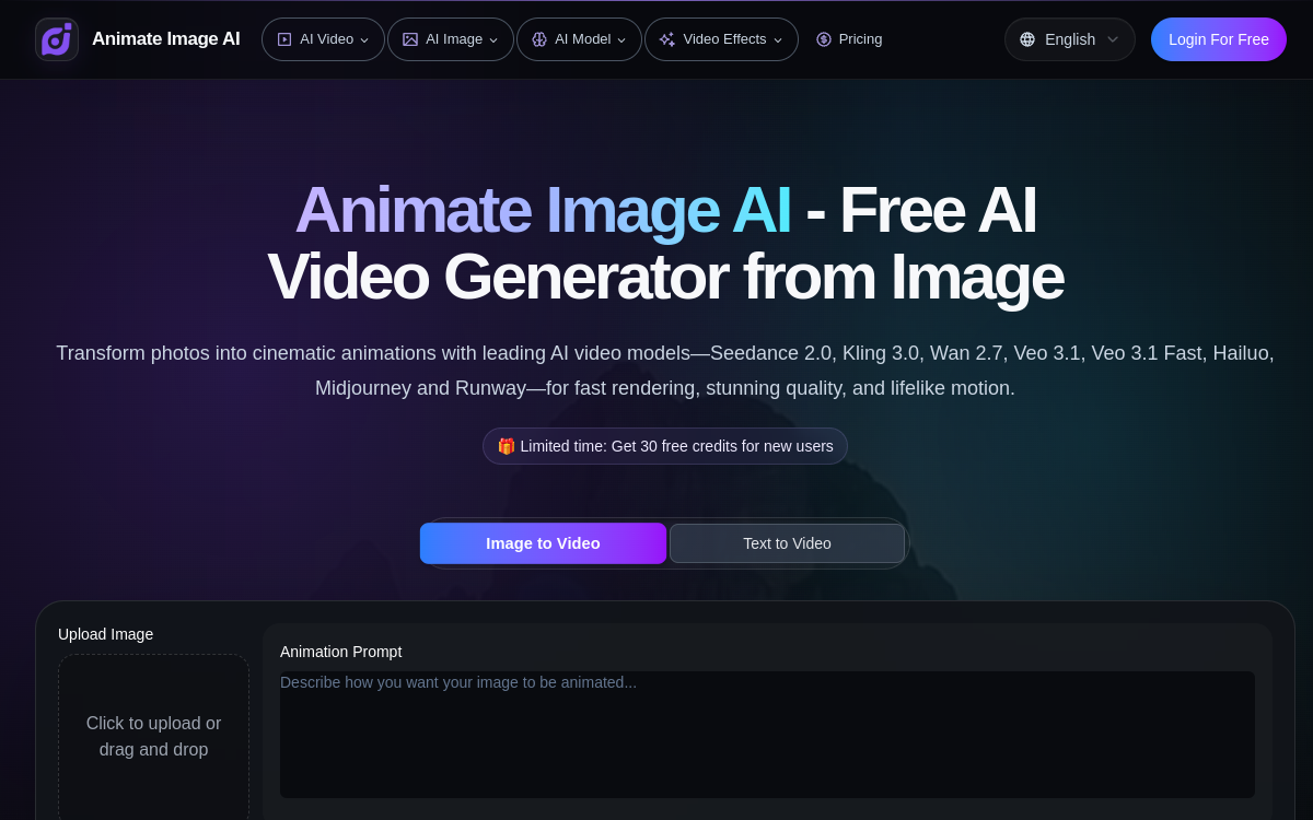 Captura de pantalla de AI Animate Image