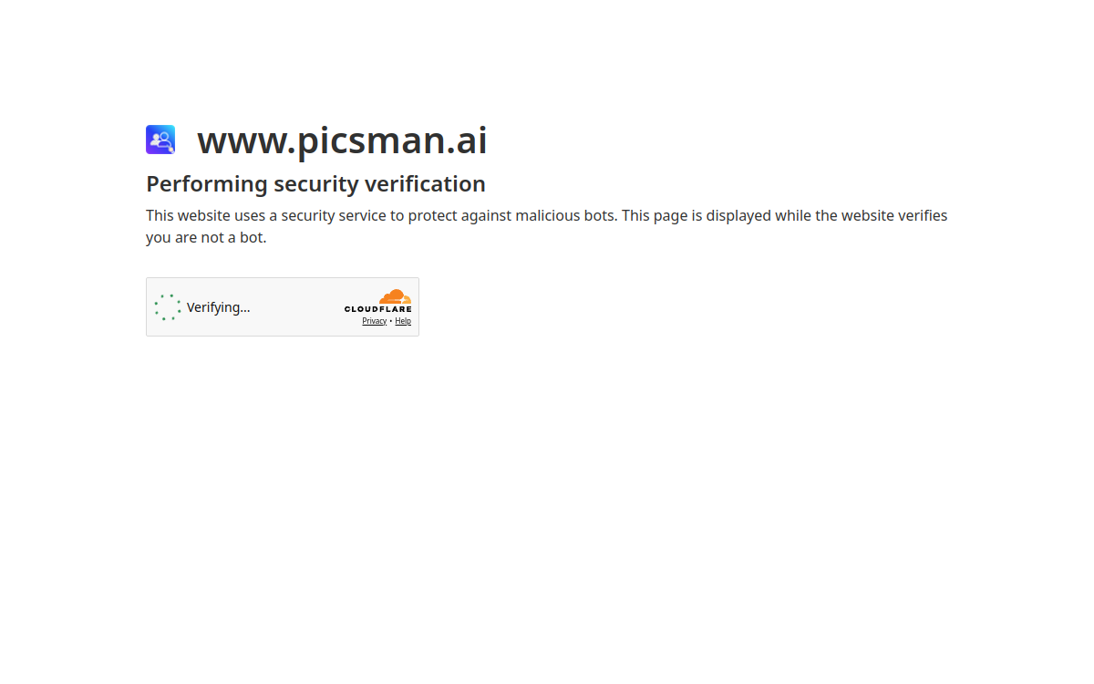 Captura de pantalla de Picsman AI Video Enhancer